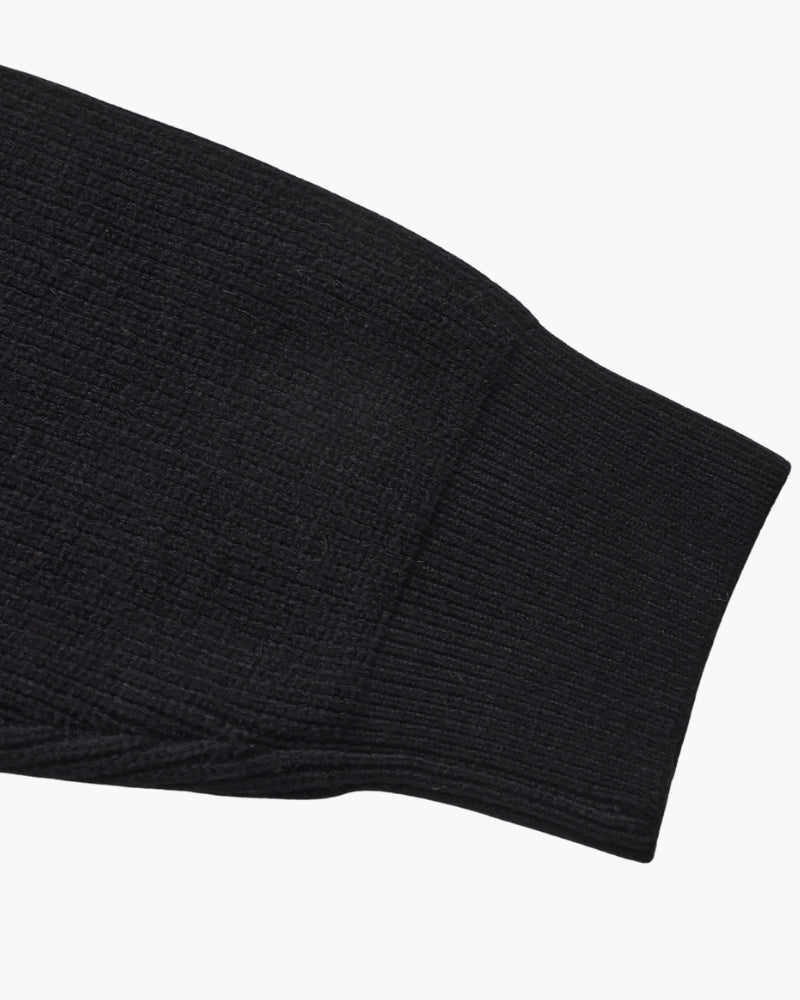 PULL DEMI-ZIP MAILLE RAFFINÉ