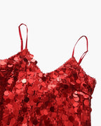 STÉPHANIE MINI ROBE SEQUINS