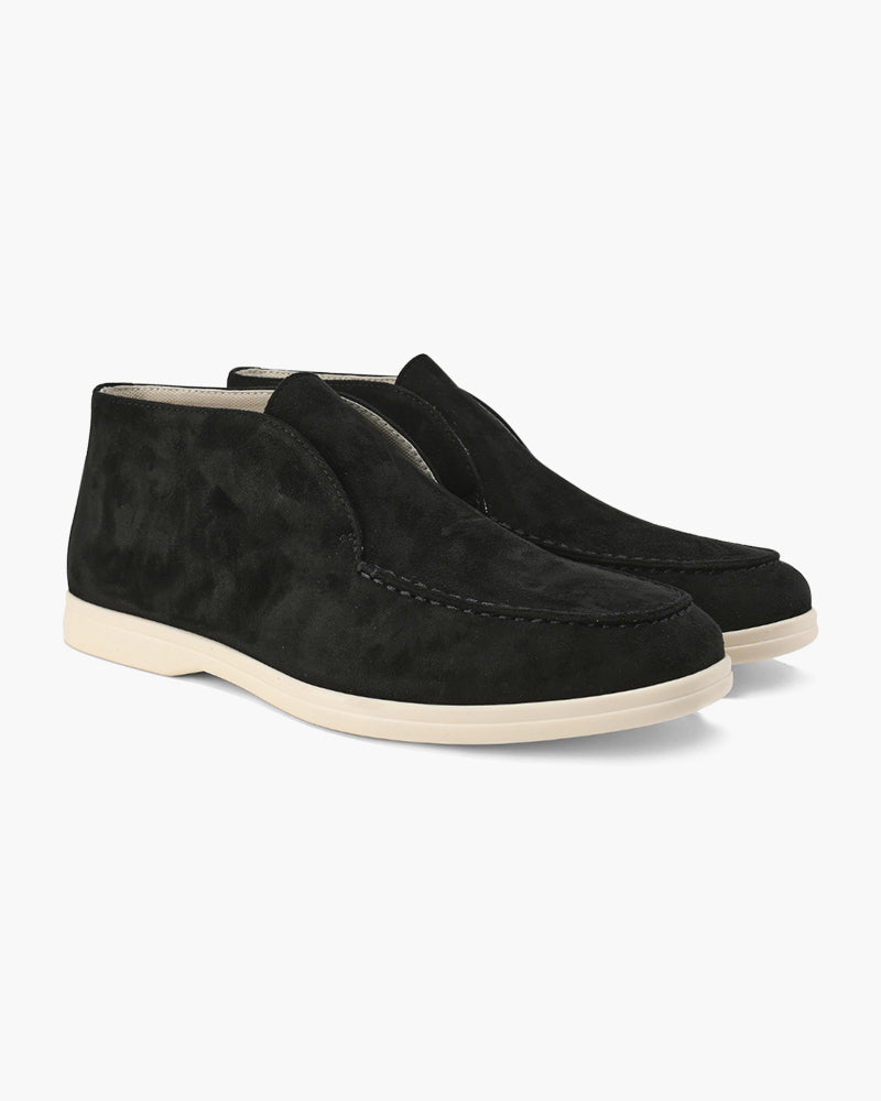 MOCASSINS DAIM HAUTEUR