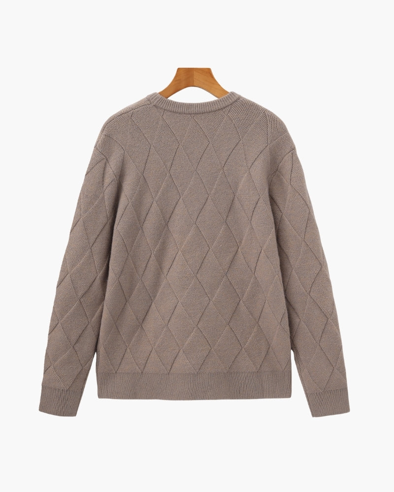 PULL COL ROND LOSANGES