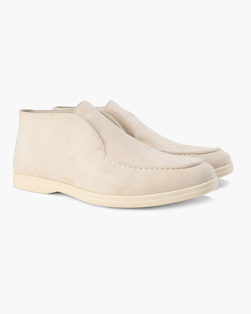 MOCASSINS DAIM HAUTEUR