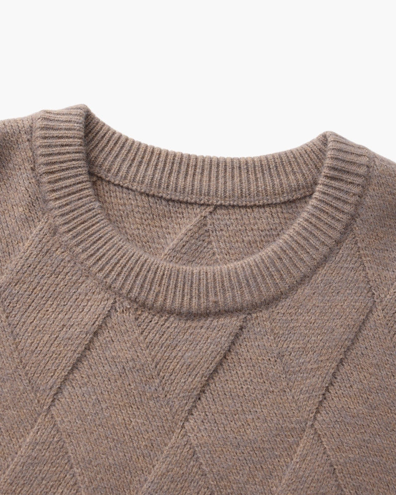 PULL COL ROND LOSANGES