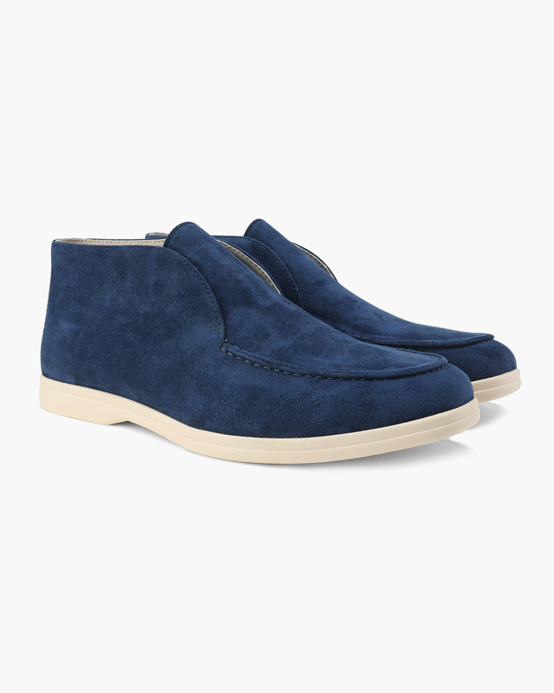 MOCASSINS DAIM HAUTEUR