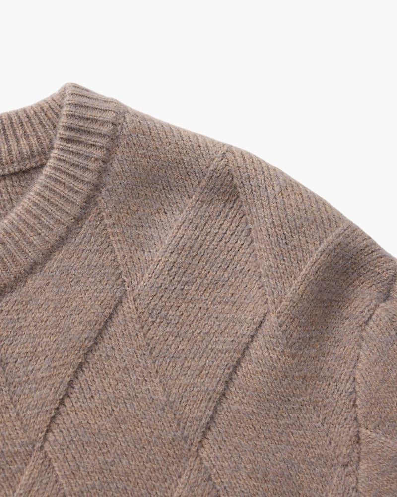 PULL COL ROND LOSANGES