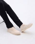 MOCASSINS DAIM HAUTEUR