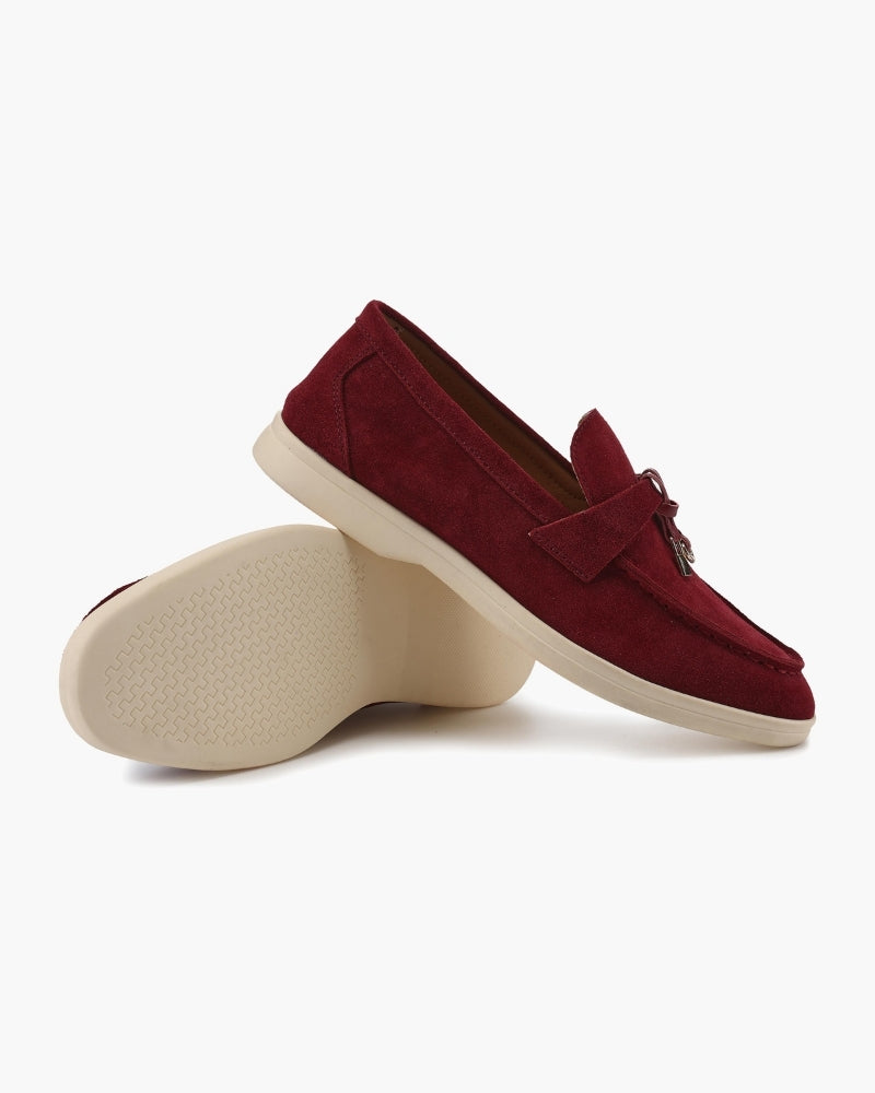 MOCASSINS DAIM DAME