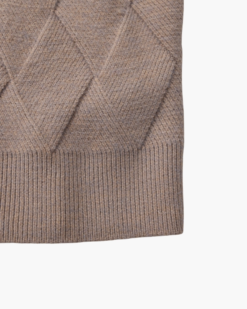 PULL COL ROND LOSANGES