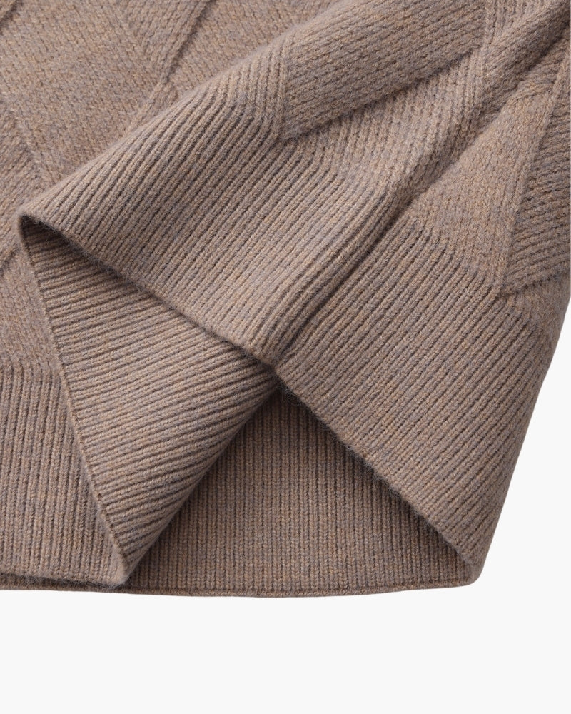 PULL COL ROND LOSANGES