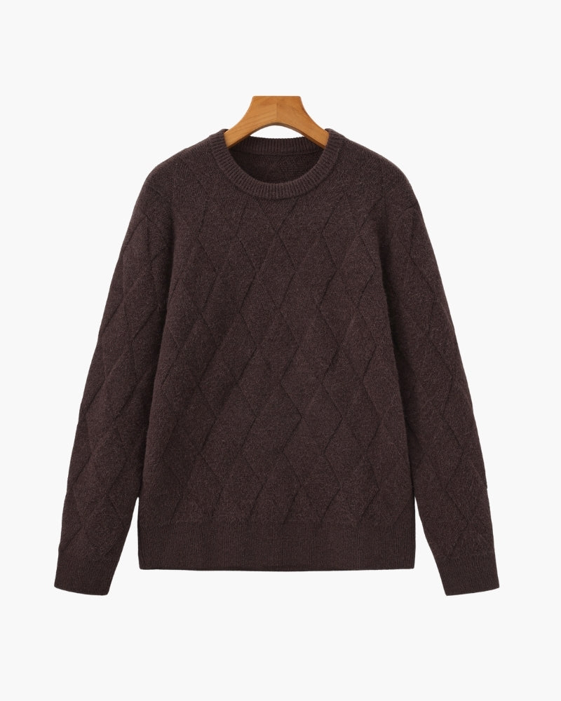 PULL COL ROND LOSANGES