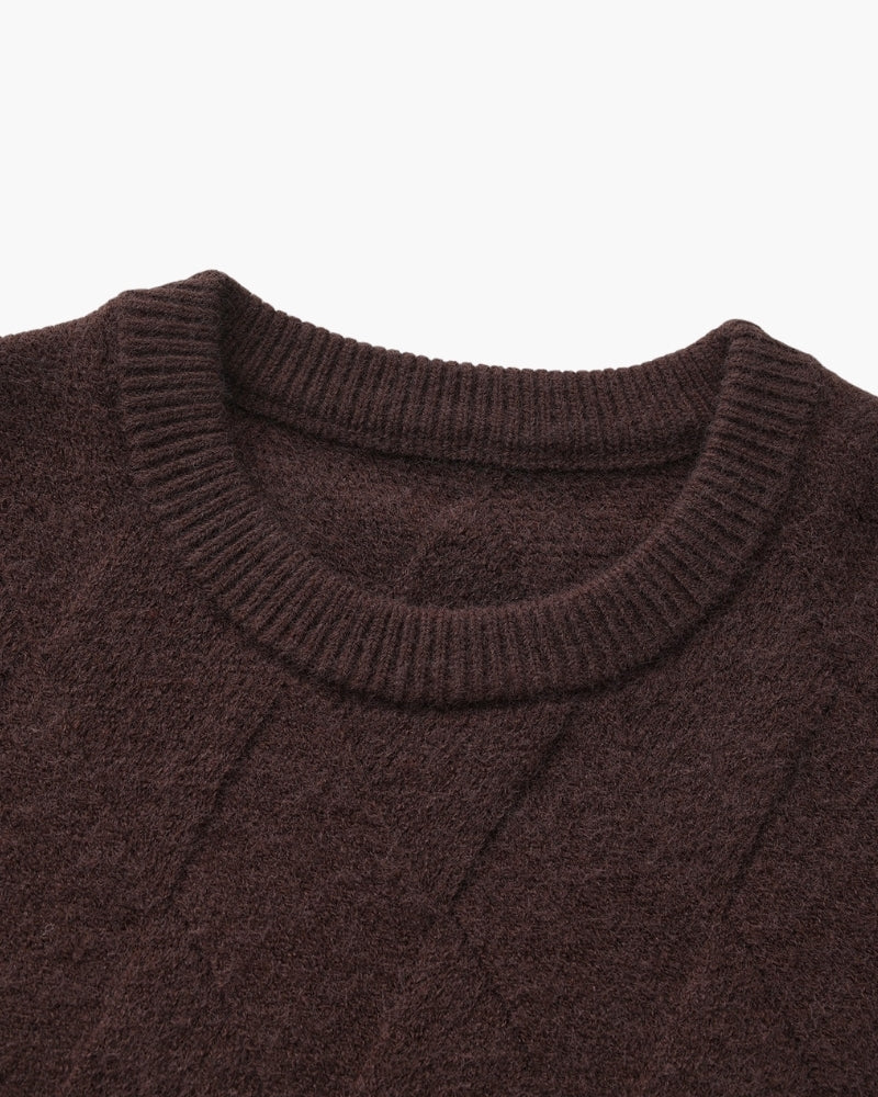 PULL COL ROND LOSANGES