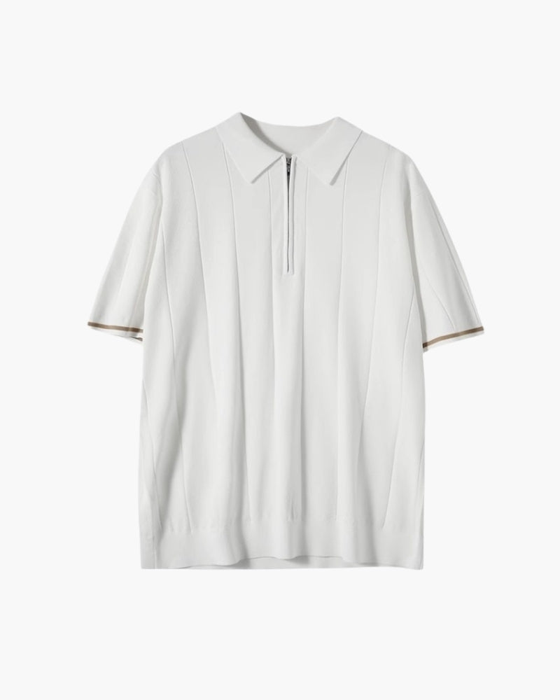 POLO LISERÉ CONTRASTANT