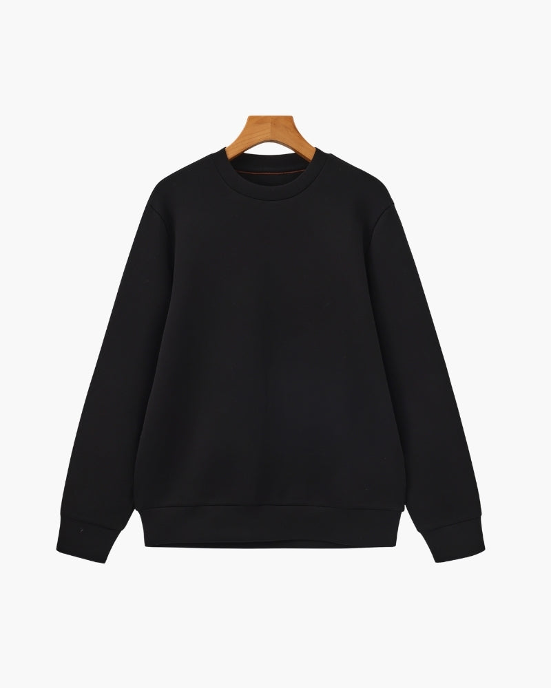 SWEATSHIRT COL ROND MODAL
