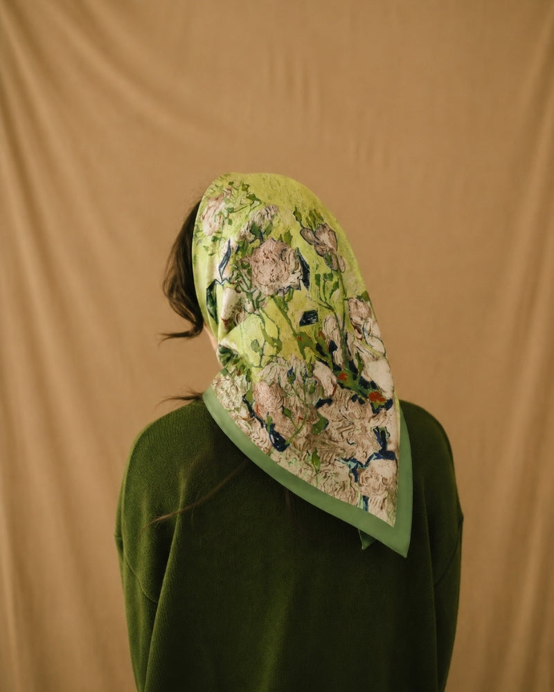 CHÂTEAU FOULARD IMPRESSIONNISTE