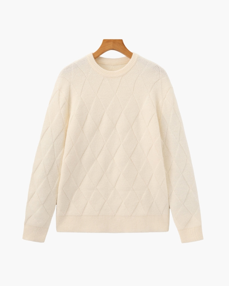 PULL COL ROND LOSANGES