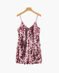 STÉPHANIE MINI ROBE SEQUINS