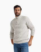 VERBIER PULL DEMI-ZIP HOMME