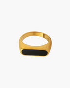 ONYX ANNEAU MINIMALISTE