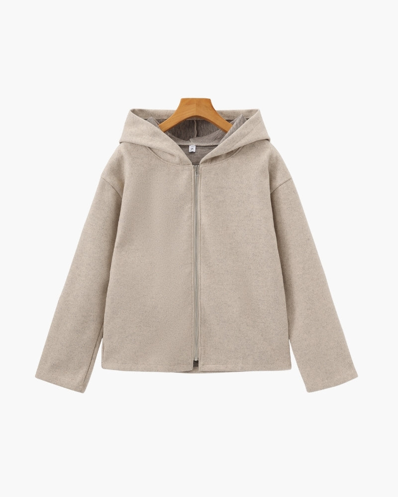 MARLOW MANTEAU LAINE ZIPPÉ