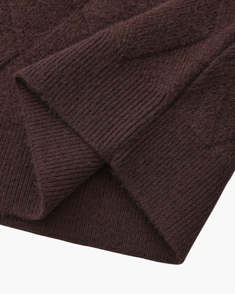 PULL COL ROND LOSANGES