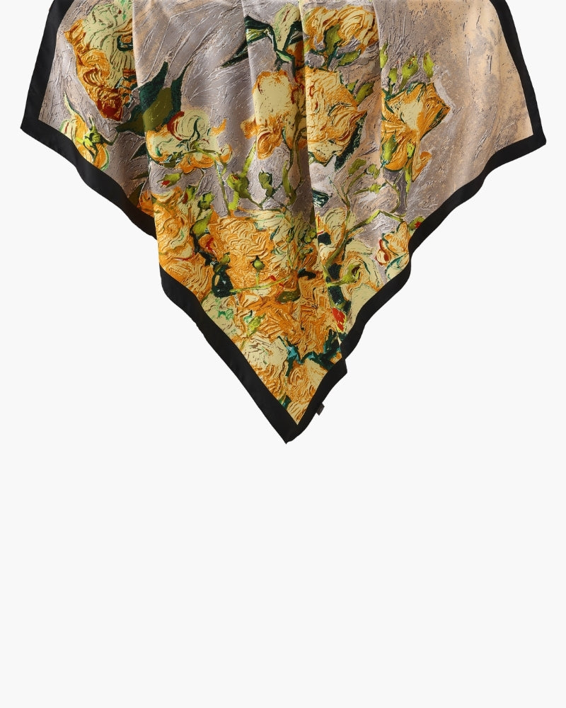 CHÂTEAU FOULARD IMPRESSIONNISTE