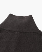 PULL DEMI-ZIP MAILLE RAFFINÉ