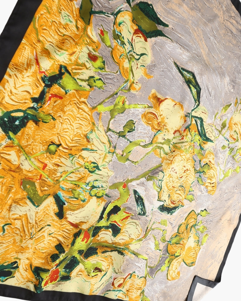 CHÂTEAU FOULARD IMPRESSIONNISTE