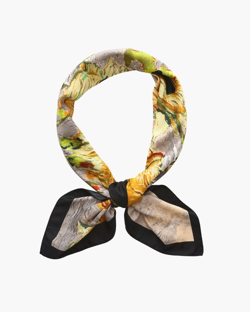 CHÂTEAU FOULARD IMPRESSIONNISTE
