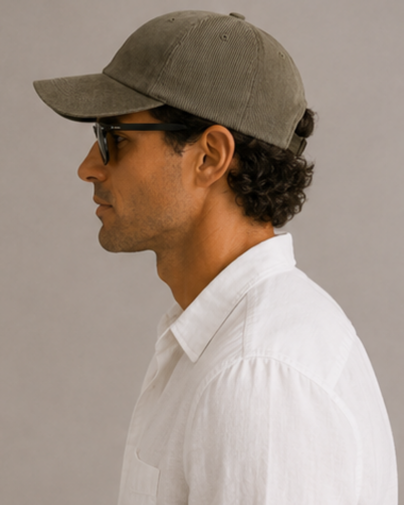 CASQUETTE VELOURS CÔTELÉ