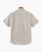 CAPE TOWN CHEMISE LIN COURTE