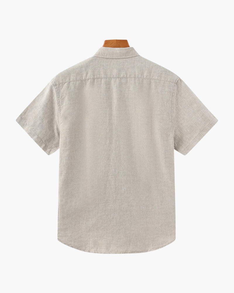 CAPE TOWN CHEMISE LIN COURTE