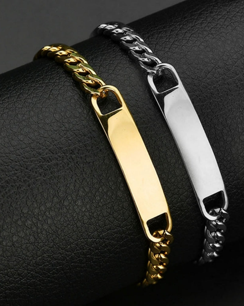 SIGNATURE BRACELET CHAÎNE