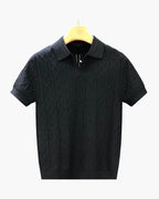 POLO TRICOTÉ TEXTURÉ
