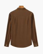 CHEMISE COL MANDARIN COTON