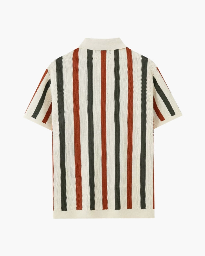POLO RAYÉ TRICOT RESORT