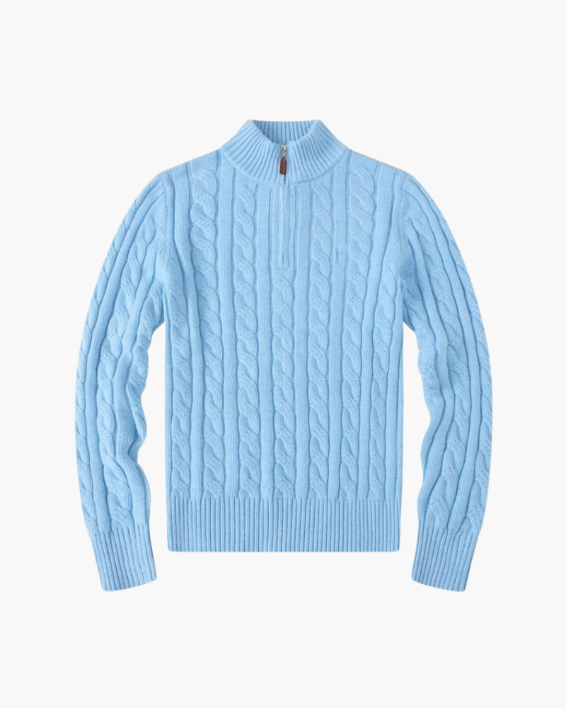 VERBIER PULL DEMI-ZIP
