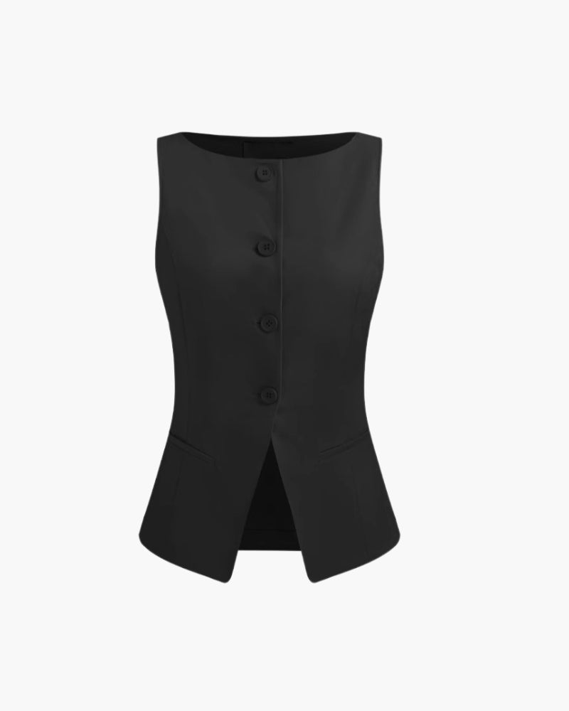 SOLANGE GILET RAFFINÉ