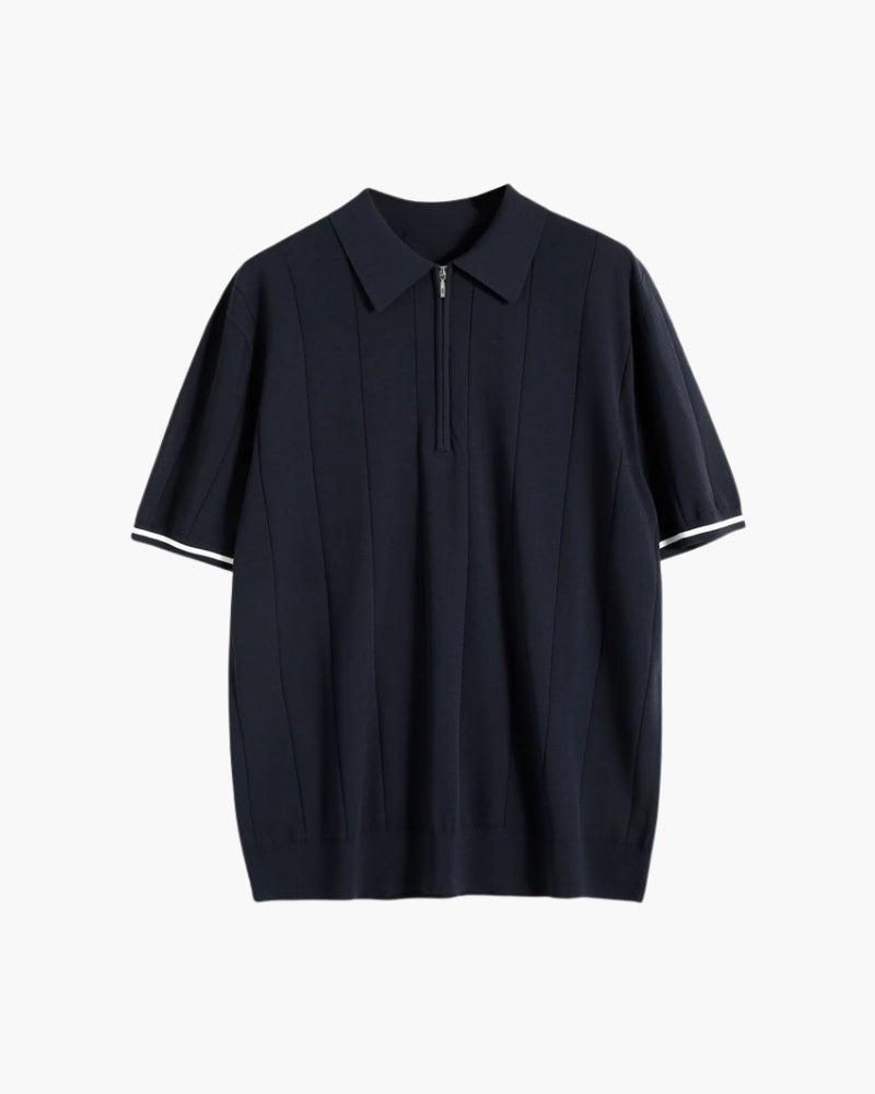 POLO LISERÉ CONTRASTANT