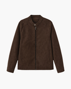 ESTATE VESTE DAIM CUIR