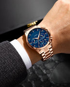 Montre Chronographe Acier Précision