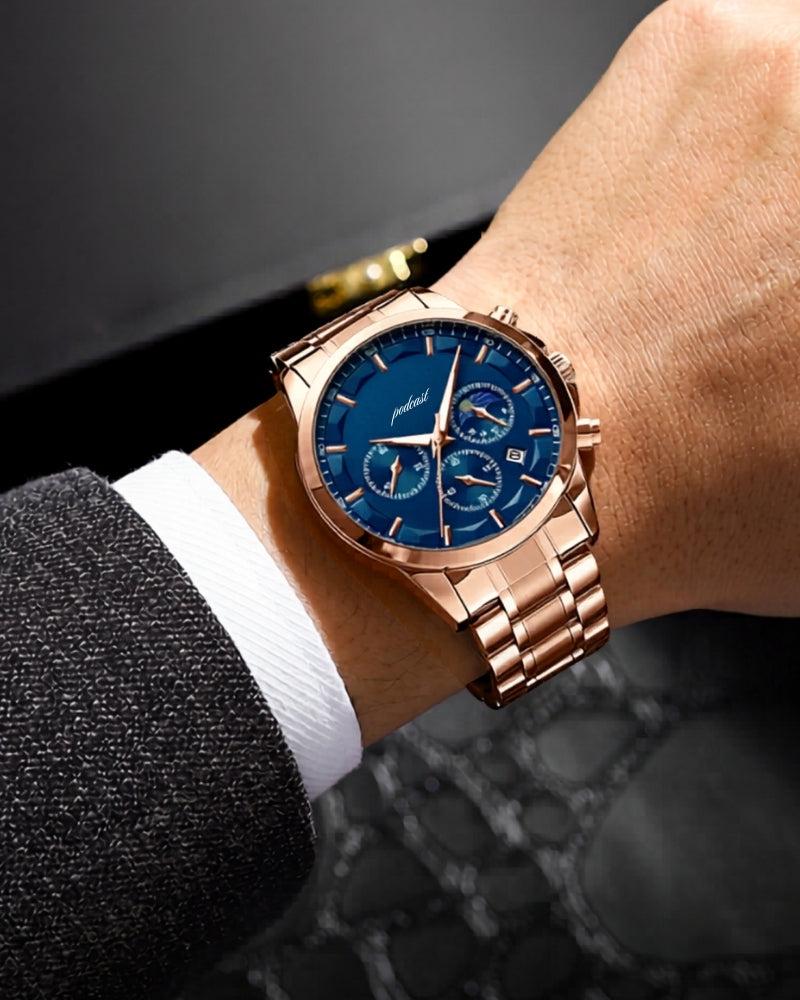 Montre Chronographe Acier Précision