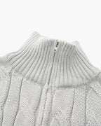 VERBIER PULL DEMI-ZIP HOMME