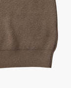 PULL DEMI-ZIP MAILLE RAFFINÉ