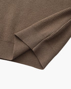 PULL DEMI-ZIP MAILLE RAFFINÉ