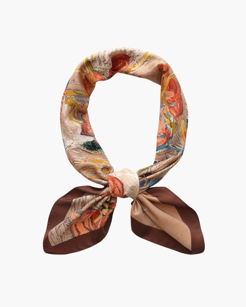 CHÂTEAU FOULARD IMPRESSIONNISTE