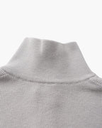 PULL DEMI-ZIP MAILLE RAFFINÉ