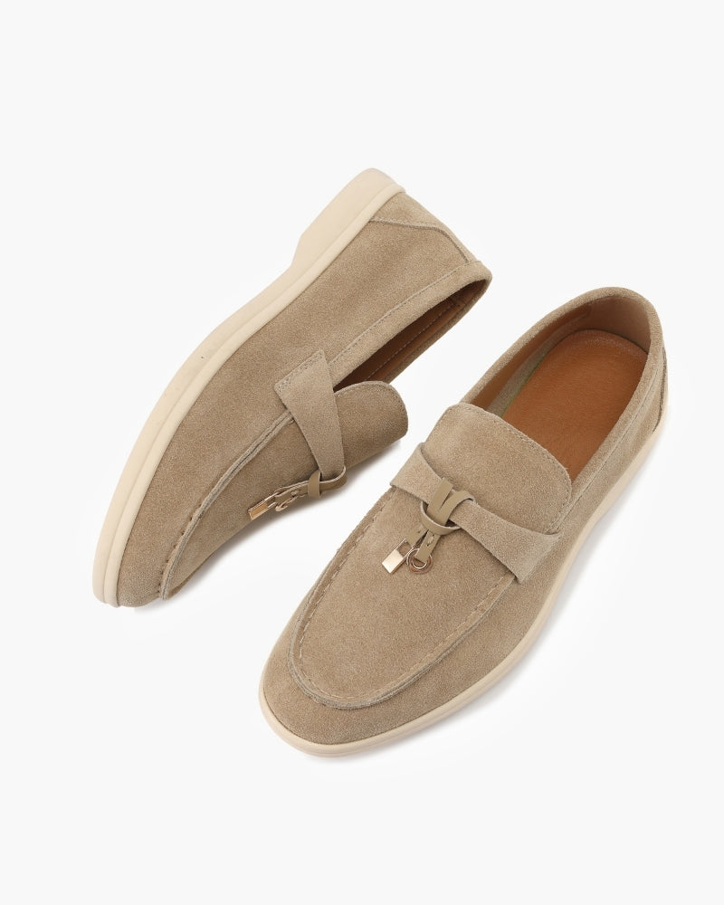 MOCASSINS DAIM DAME