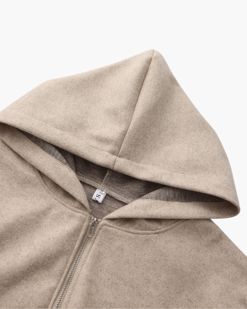 MARLOW MANTEAU LAINE ZIPPÉ