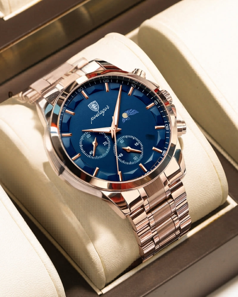 Montre Chronographe Acier Précision