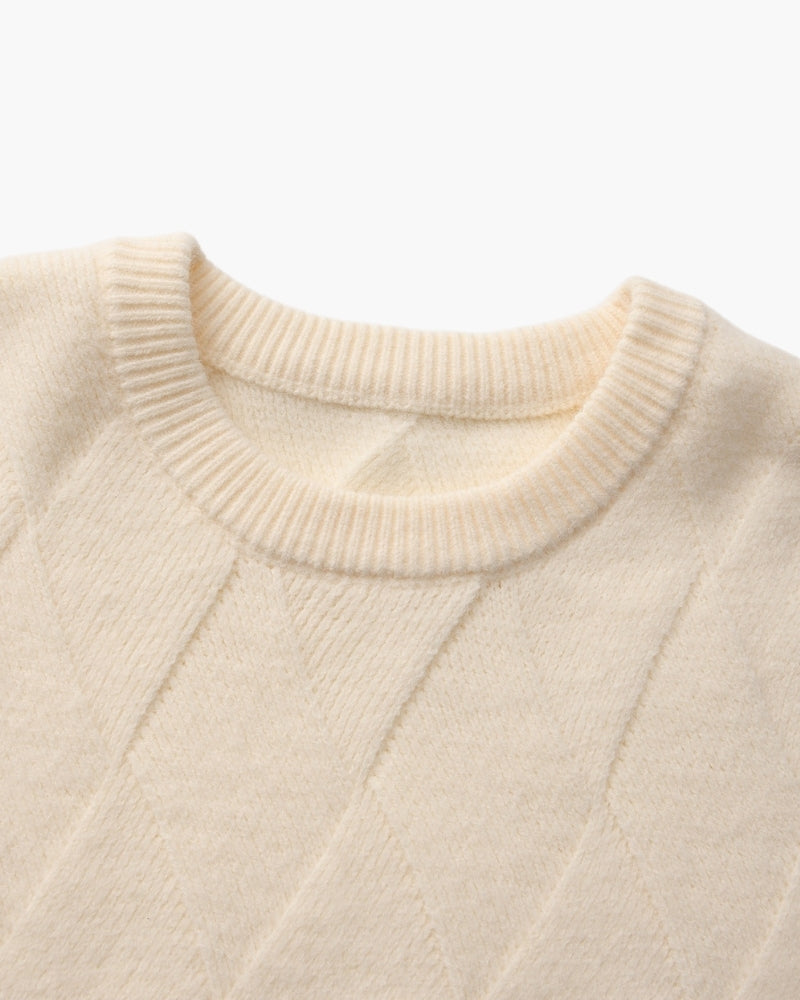 PULL COL ROND LOSANGES