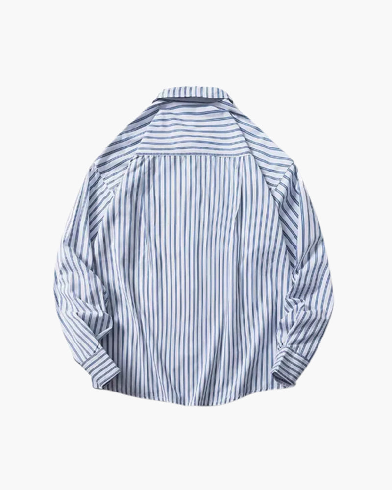 CHEMISE RAYÉE OVERSIZE
